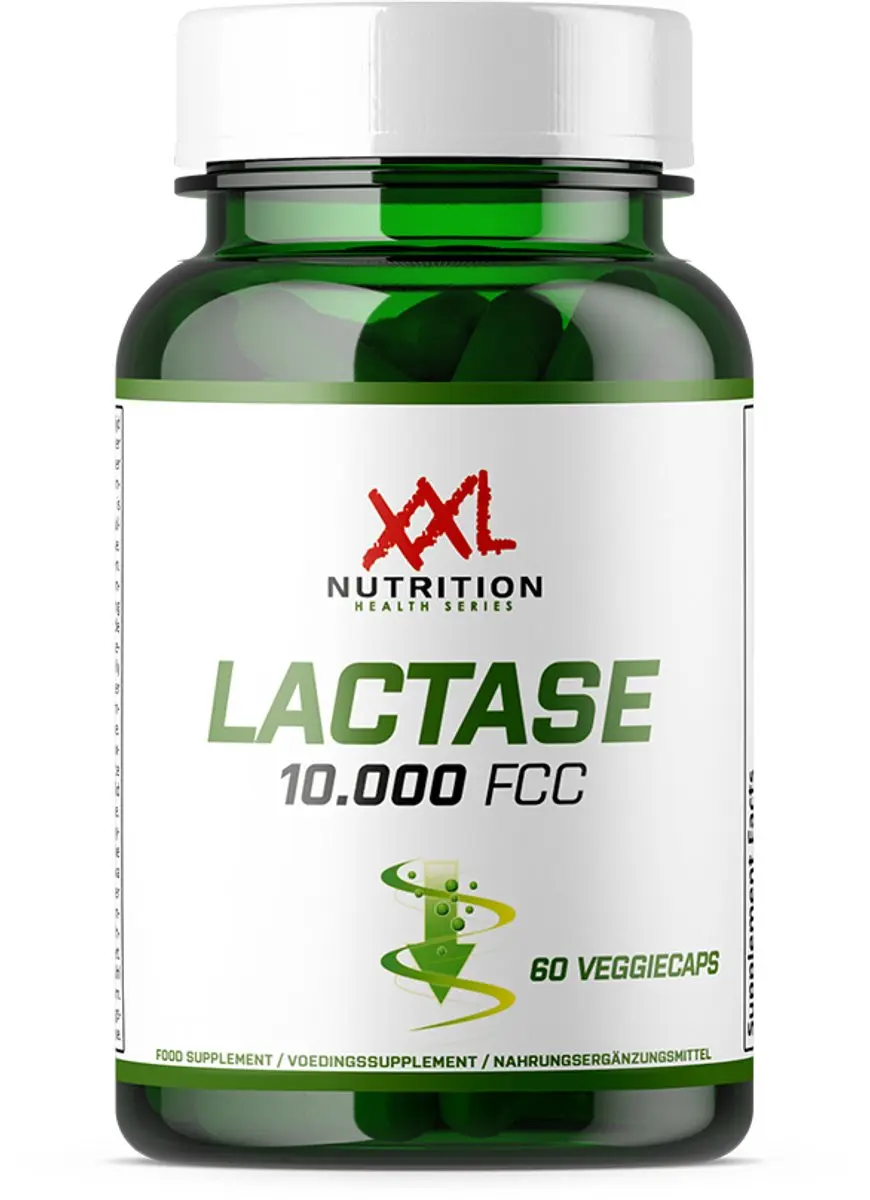 XXL Nutrition Lactase 10.000 FCC 60 Capsules