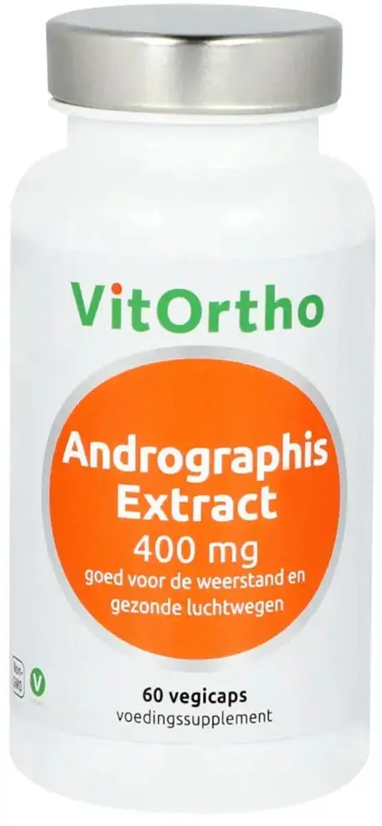 VitOrtho Andrographis Extract 400mg - 60 Vegicaps