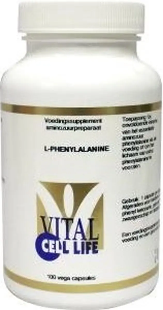 Vital Cell Life Phenylalanine 500mg - 100 Stuks