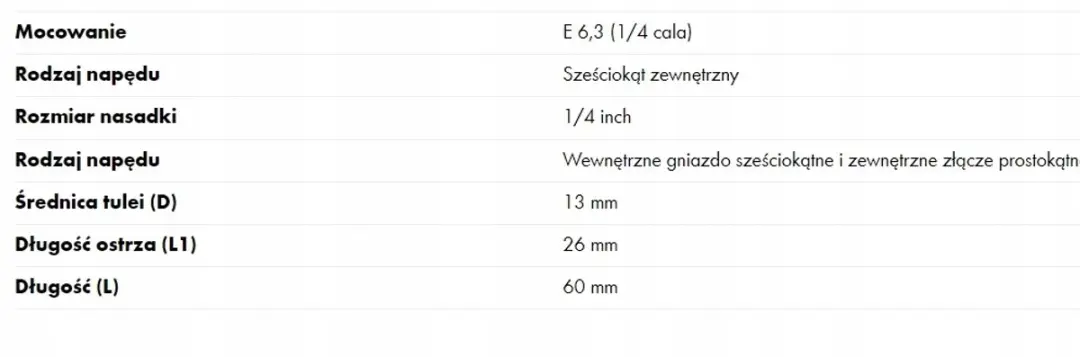 Würth 2-in-1 Bit- en Dophouder 1/4"