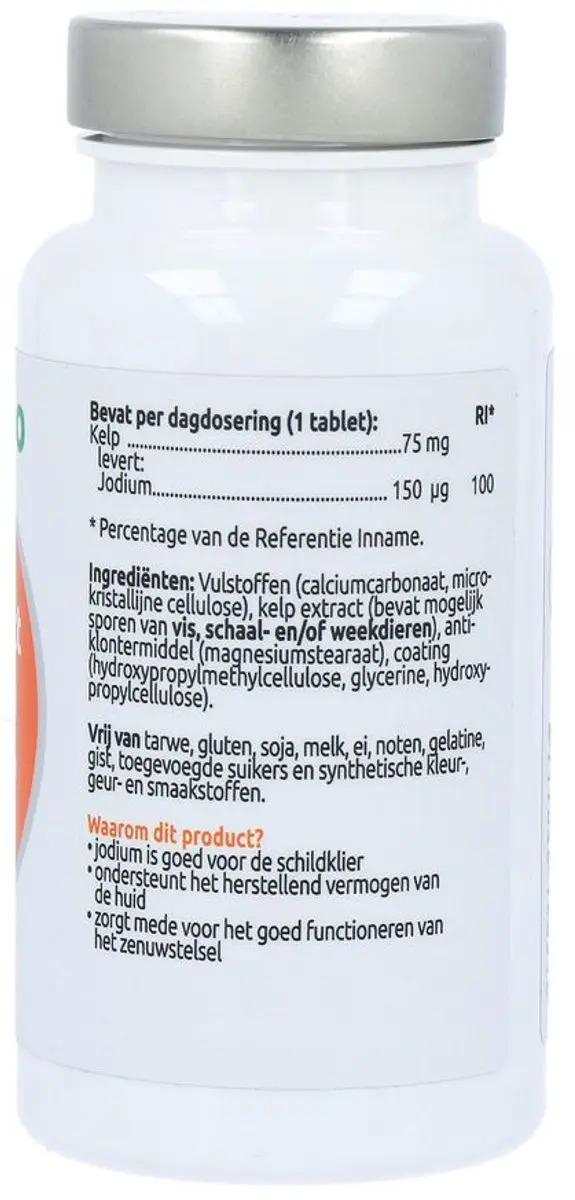 VitOrtho Kelp Extract Tabletten 200 Stuks - 200mg
