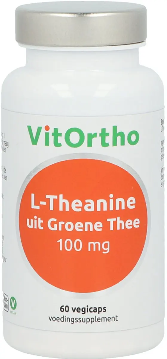 VitOrtho L-Theanine 100mg 60 Vegicaps