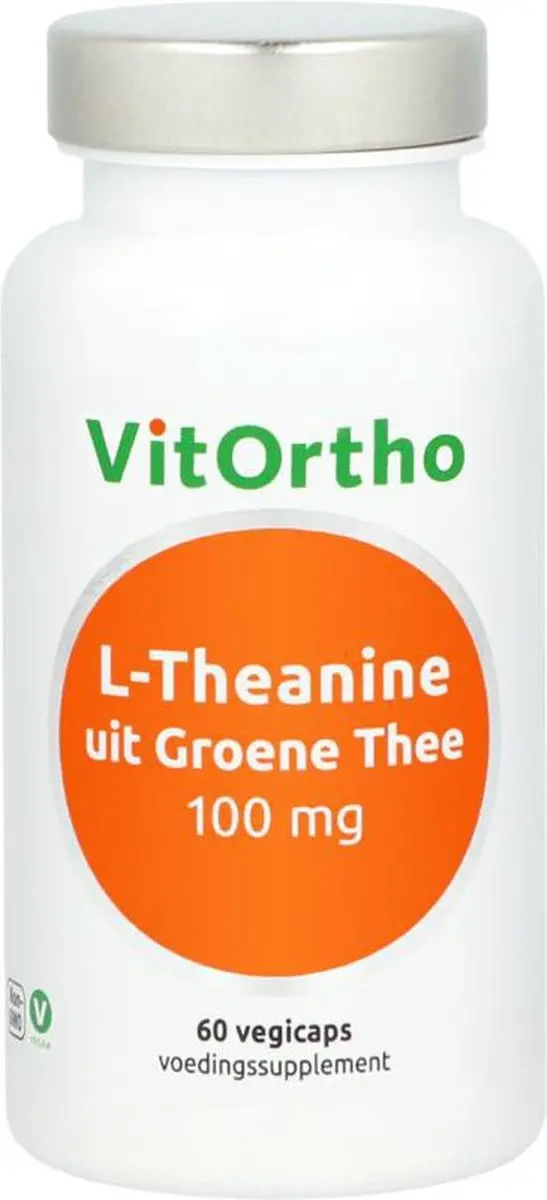 VitOrtho L-Theanine 100mg 60 Vegicaps