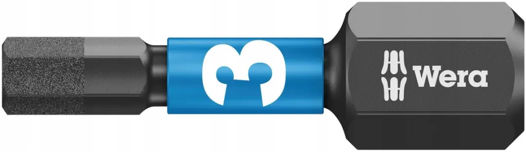 Wera Impaktor Bit 3,0 x 25mm 1/4" - Metaal
