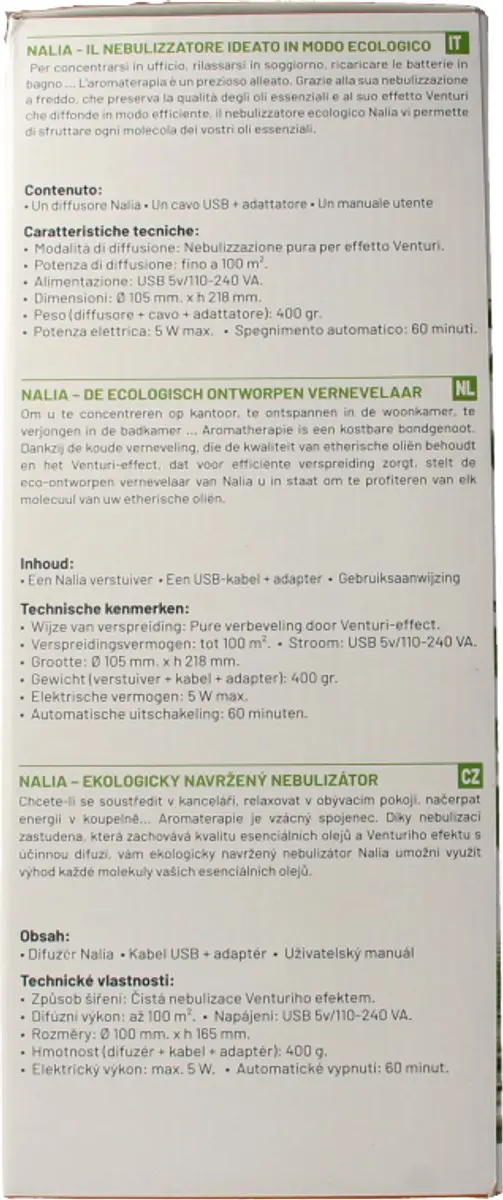 Volatile Diffuser Nalia - Bamboe