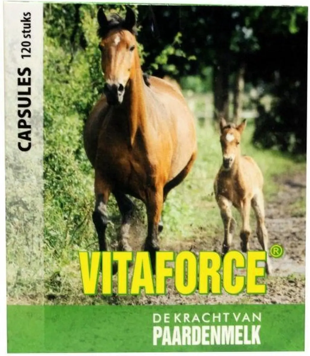 Vitaforce Paardenmelk Capsules 120 Stuks