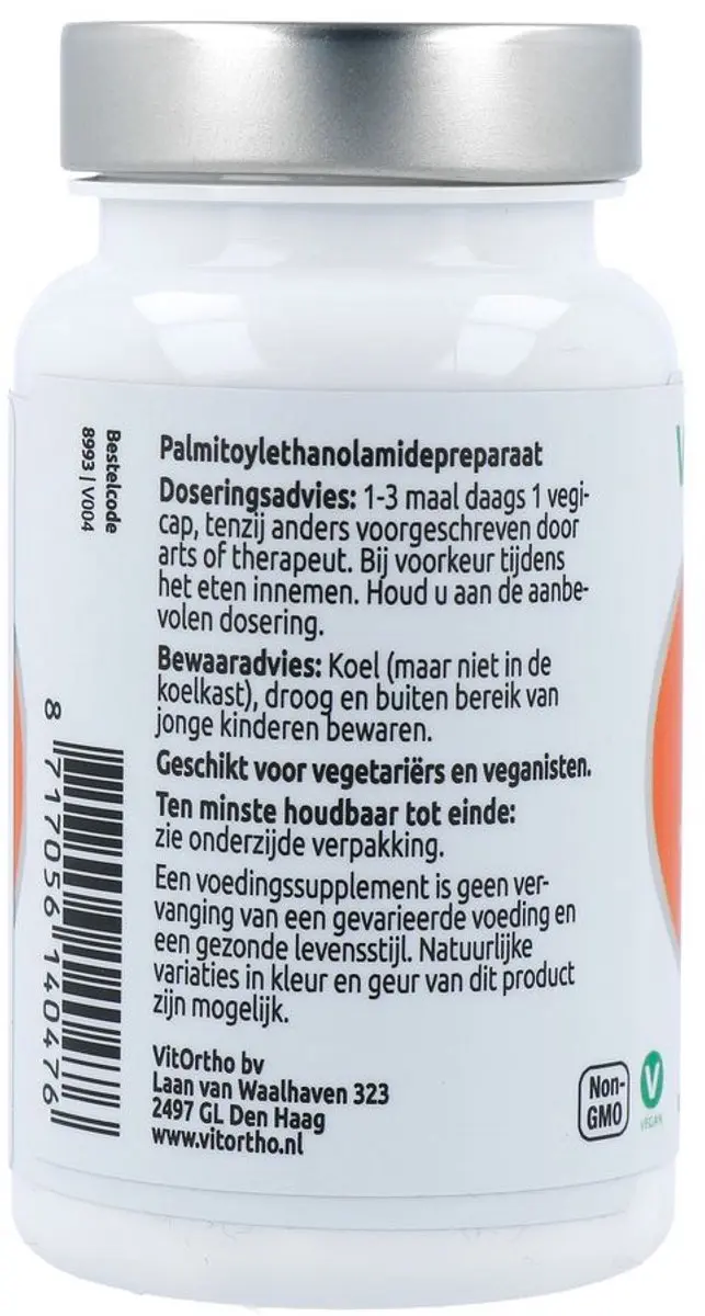 VitOrtho PEA 400mg 30 Vegicaps