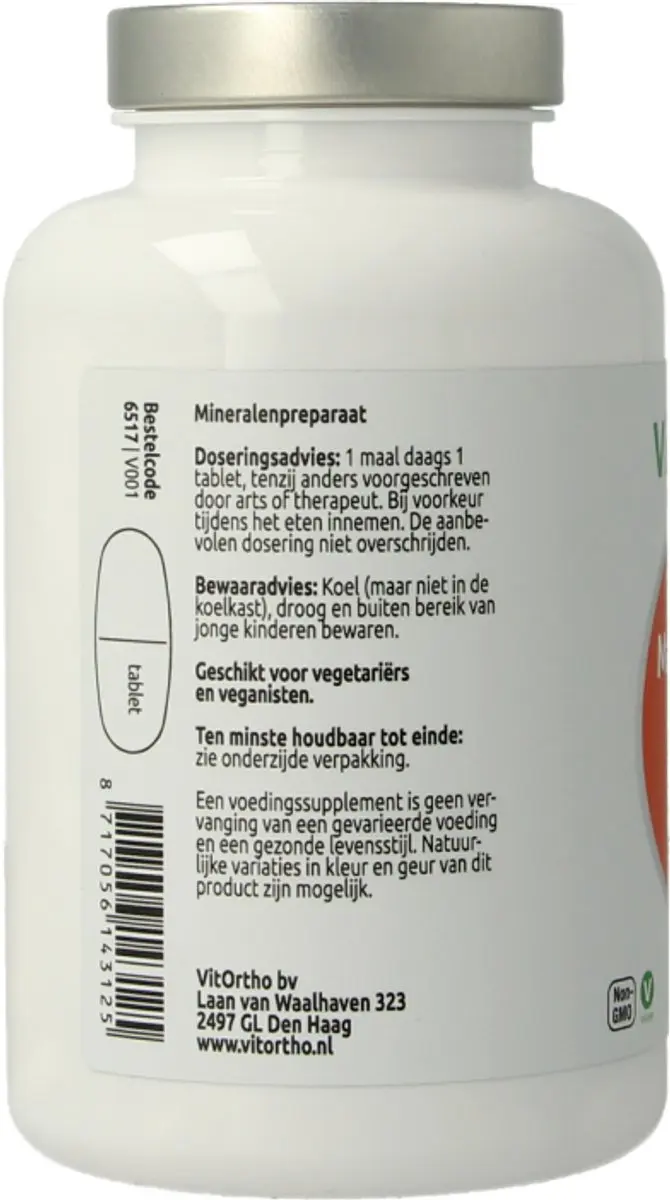 VitOrtho Magnesium Malaat 150mg - 120 Tabletten