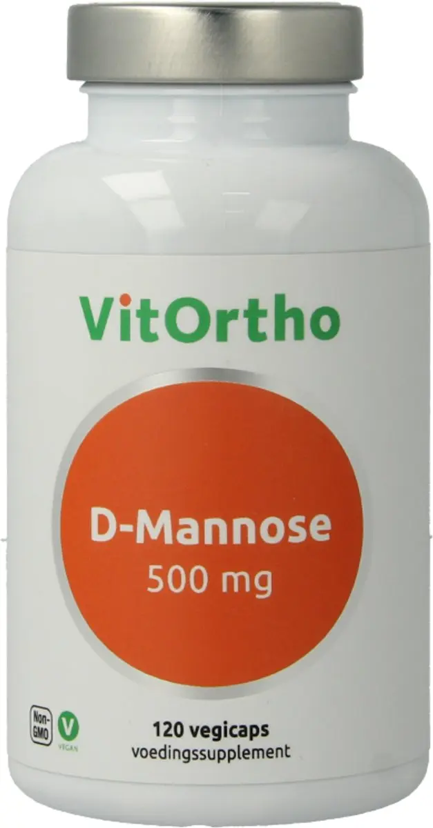 VitOrtho D-Mannose 500mg 120 Capsules