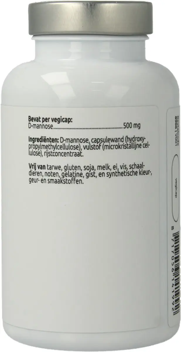 VitOrtho D-Mannose 500mg 120 Capsules