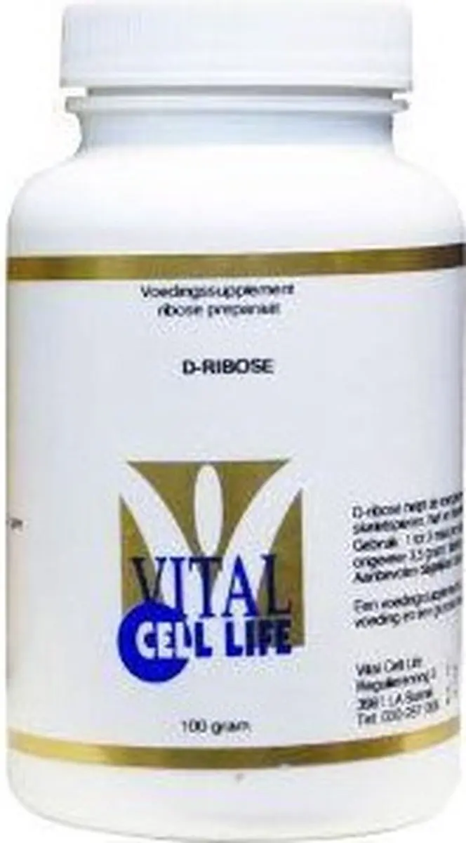Vital Cell Life D Ribose VCL - 100 Stuks