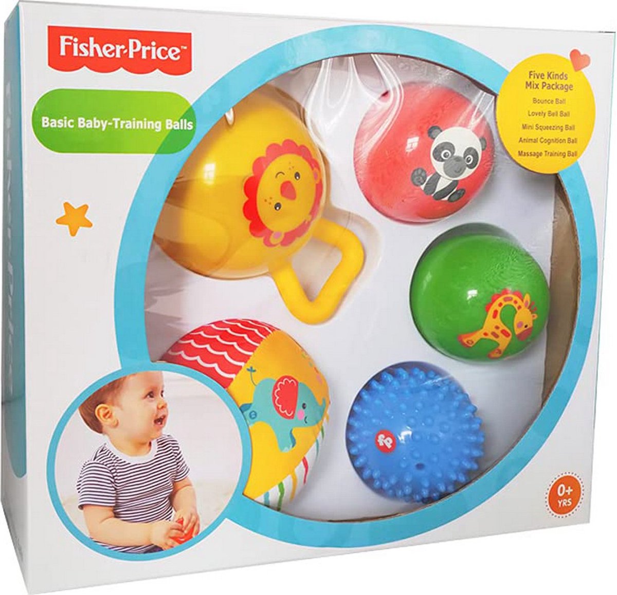Ballen Fisher Price dieren