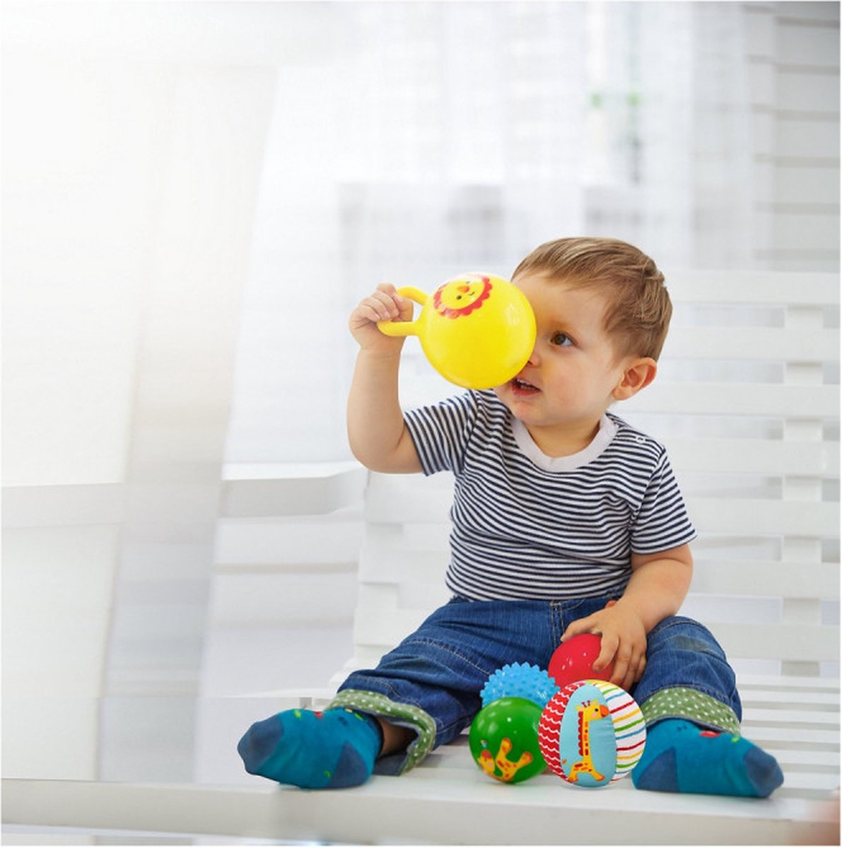 Ballen Fisher Price dieren