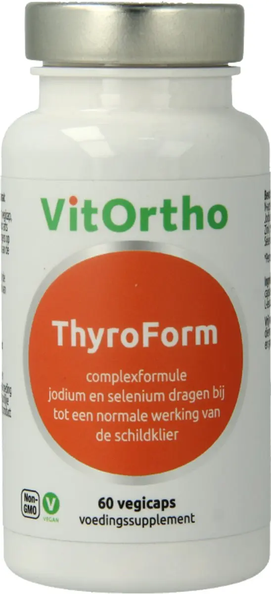 VitOrtho ThyroForm 60 Vegetarische Capsules