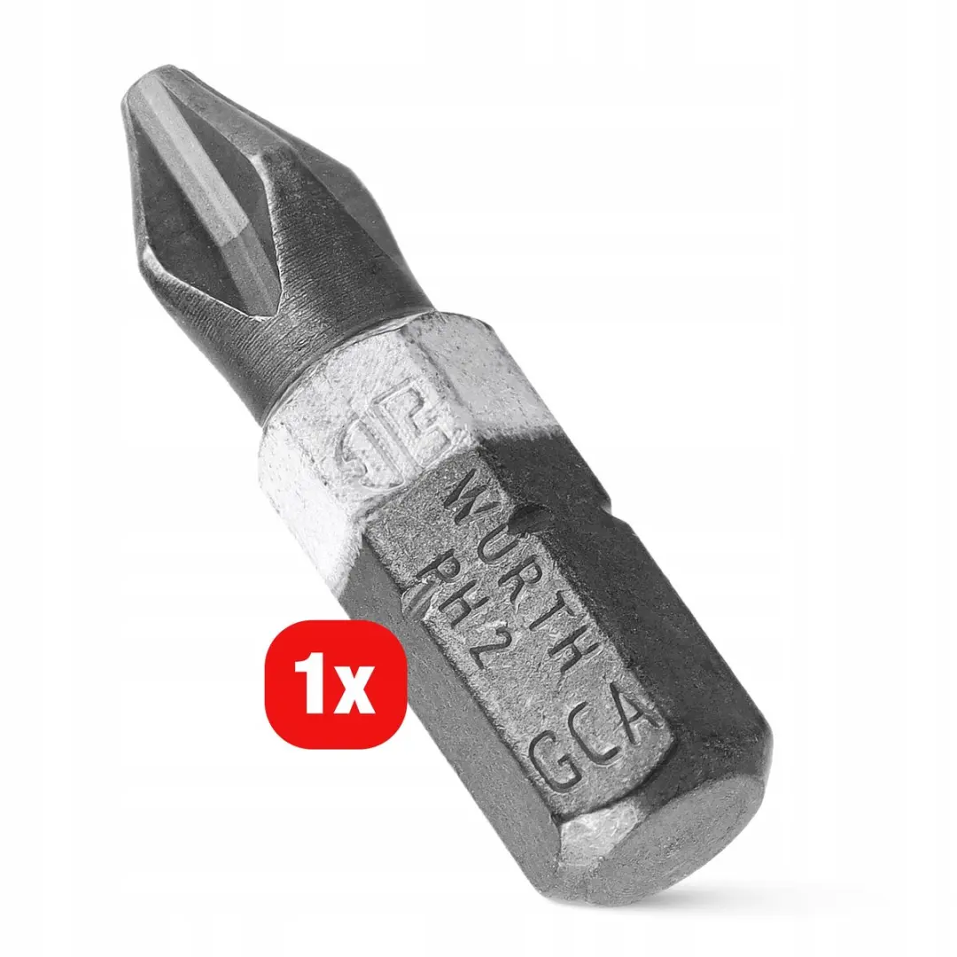 Würth PH2 Schroefbit 25mm - Beton