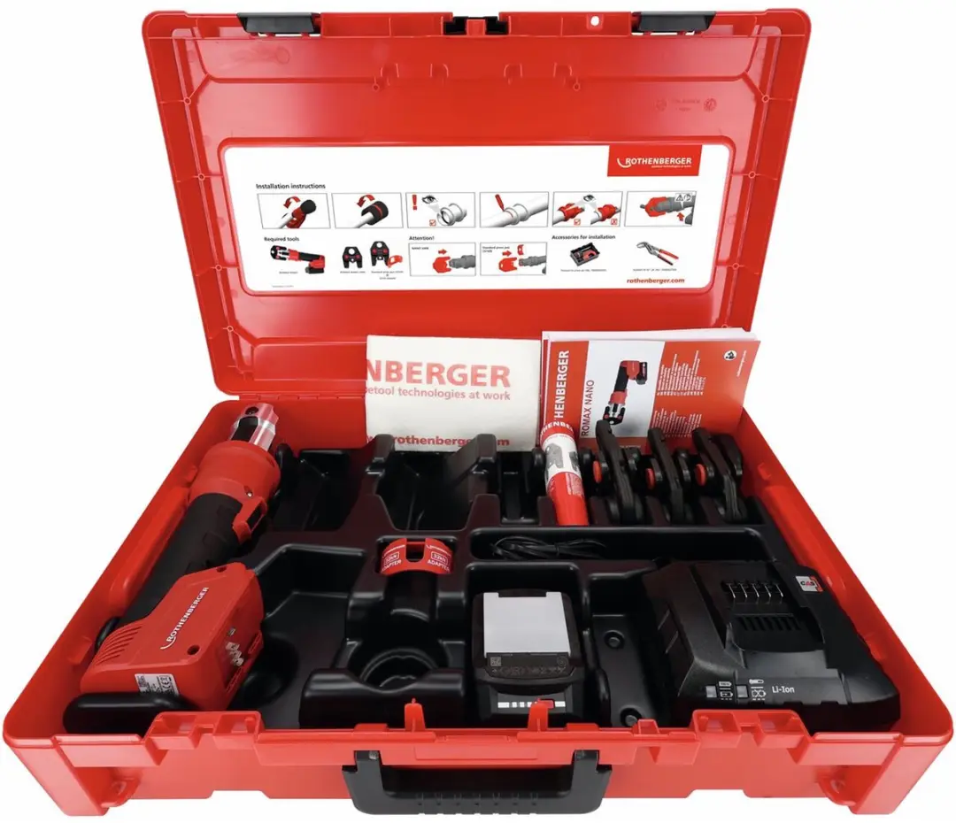 Rothenberger Romax Nano iJaws Set RFz 16-25mm 2Ah