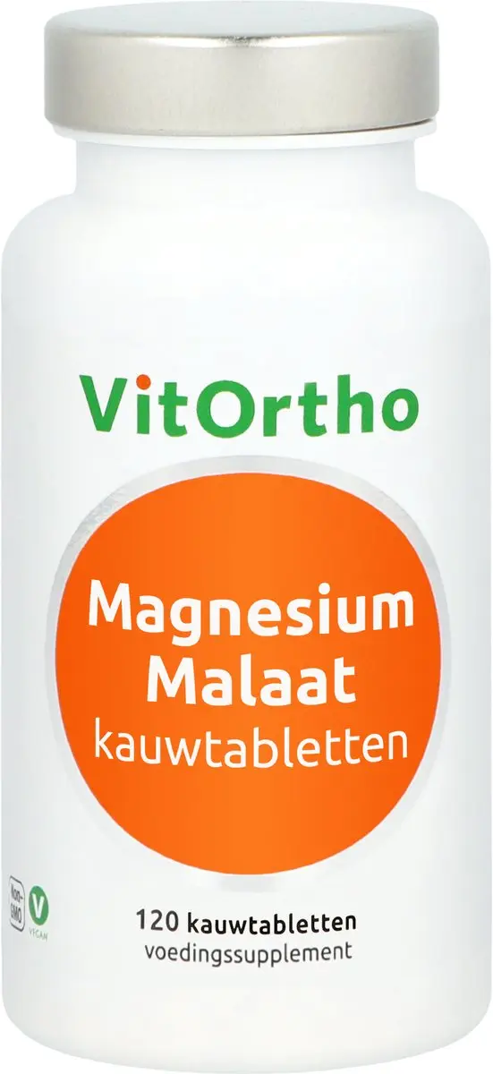 VitOrtho Magnesium Malaat Kauwtabletten