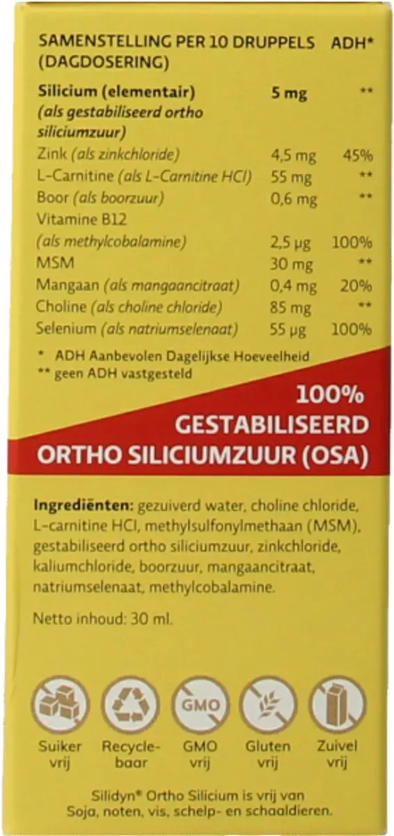 Vedax Silidyn Silicium 25ml