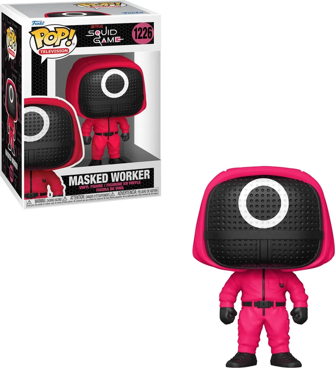 Funko POP! Squid Game Red Soldier Mask Verzamelfiguur