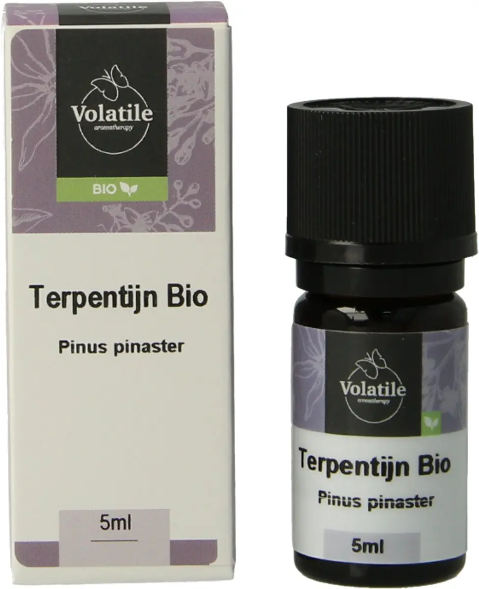 Volatile Terpentijn Bio 5ml - 5 Stuks
