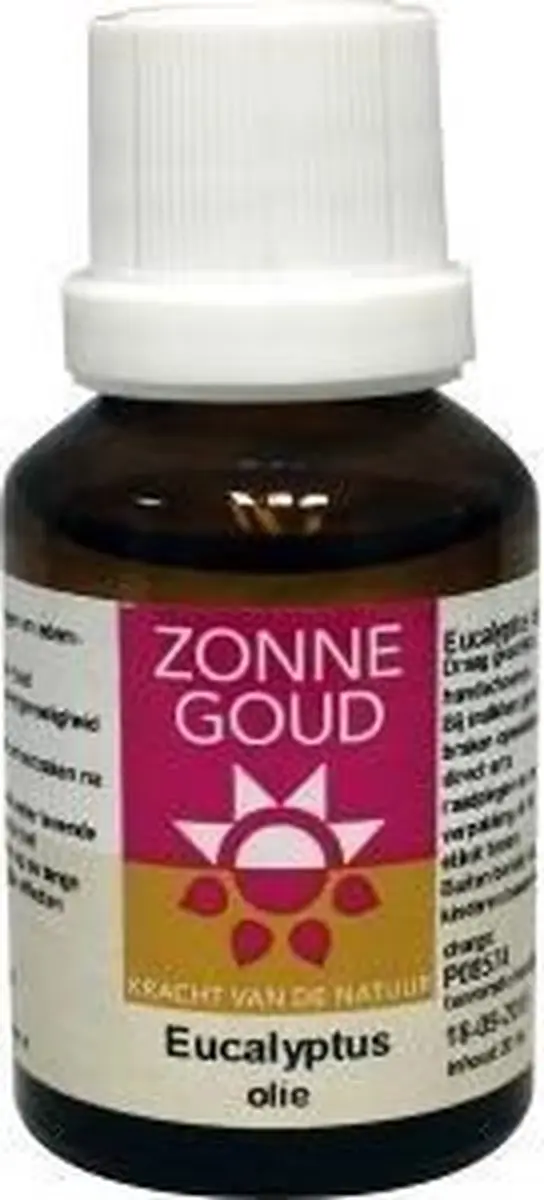 Zonnegoud Eucalyptus Etherische Olie 20ml