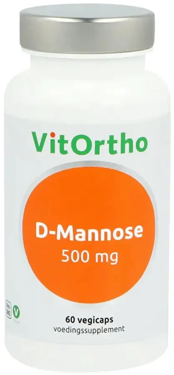VitOrtho D-Mannose 500mg - 60 Vegicaps
