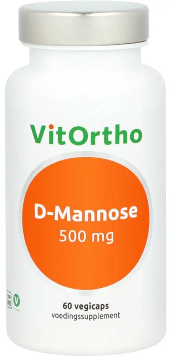 VitOrtho D-Mannose 500mg - 60 Vegicaps