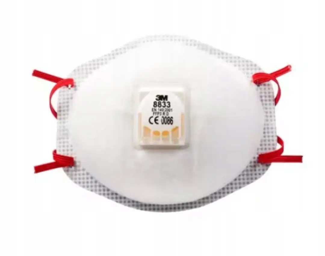 3M Stofmasker FFP3 8833 - Wit