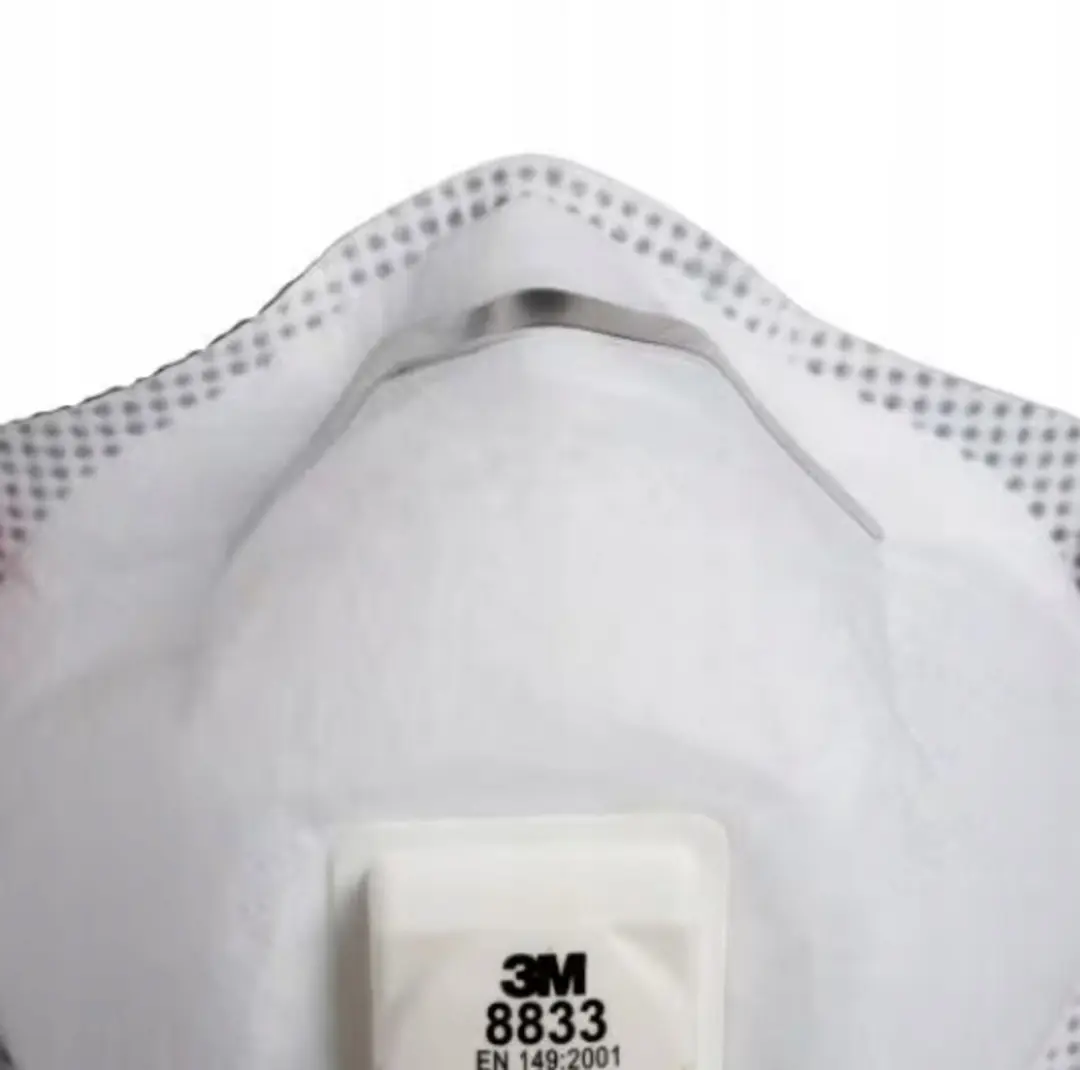 3M Stofmasker FFP3 8833 - Wit