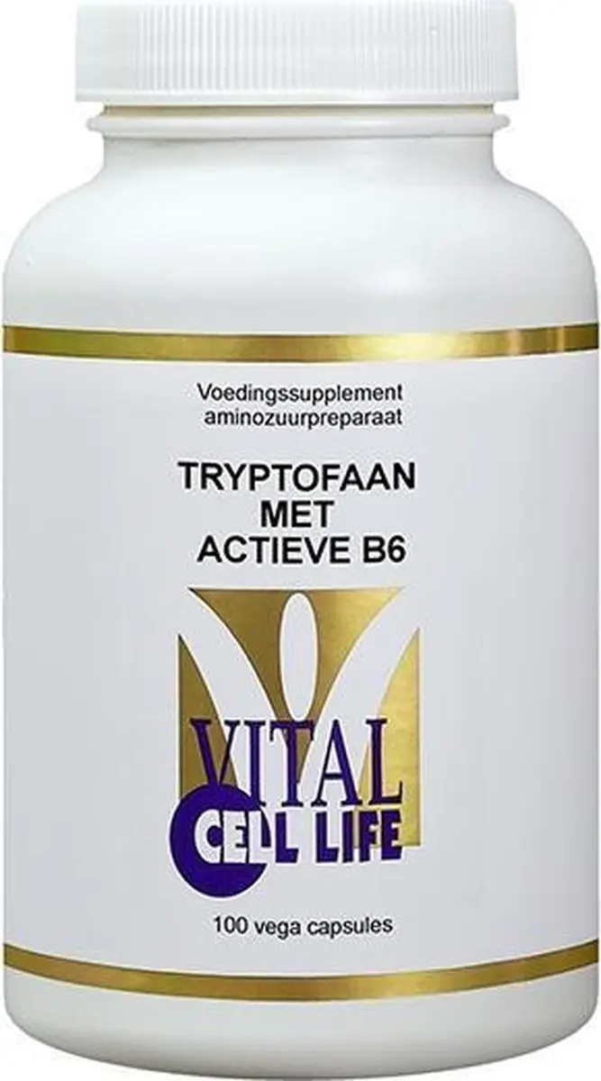 Vital Cell Life L-Tryptofaan & B6 350/13mg - 100 Stuks