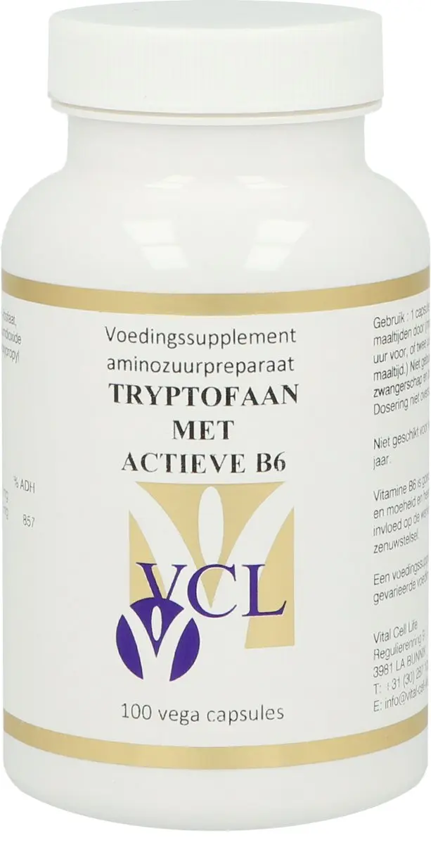 Vital Cell Life L-Tryptofaan & B6 350/13mg