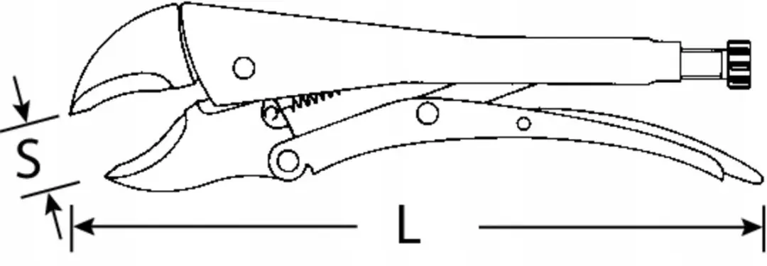 Stahlwille Griptang 300mm nr. 65642300 - 65mm Opening