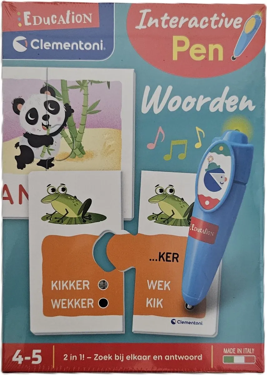 Clementoni Interactive Pen Woorden