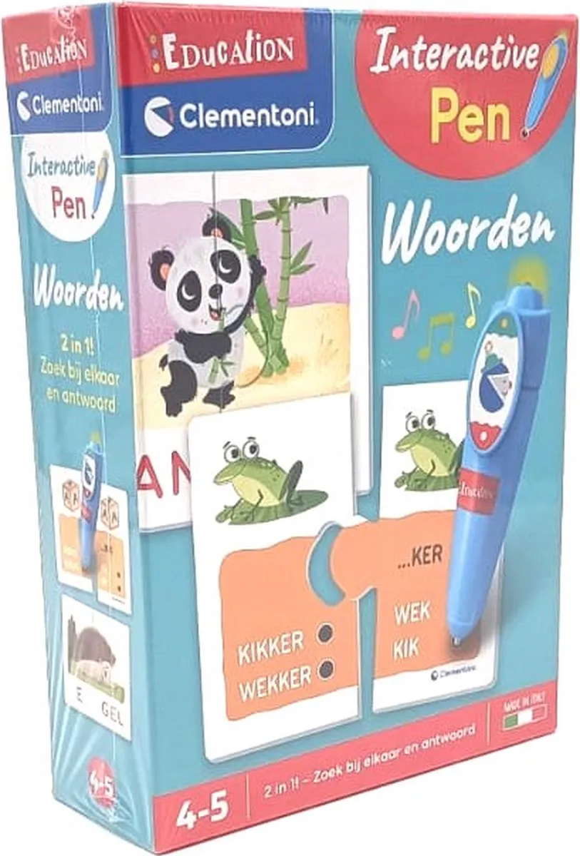 Clementoni Interactive Pen Woorden - Educatief - Multi