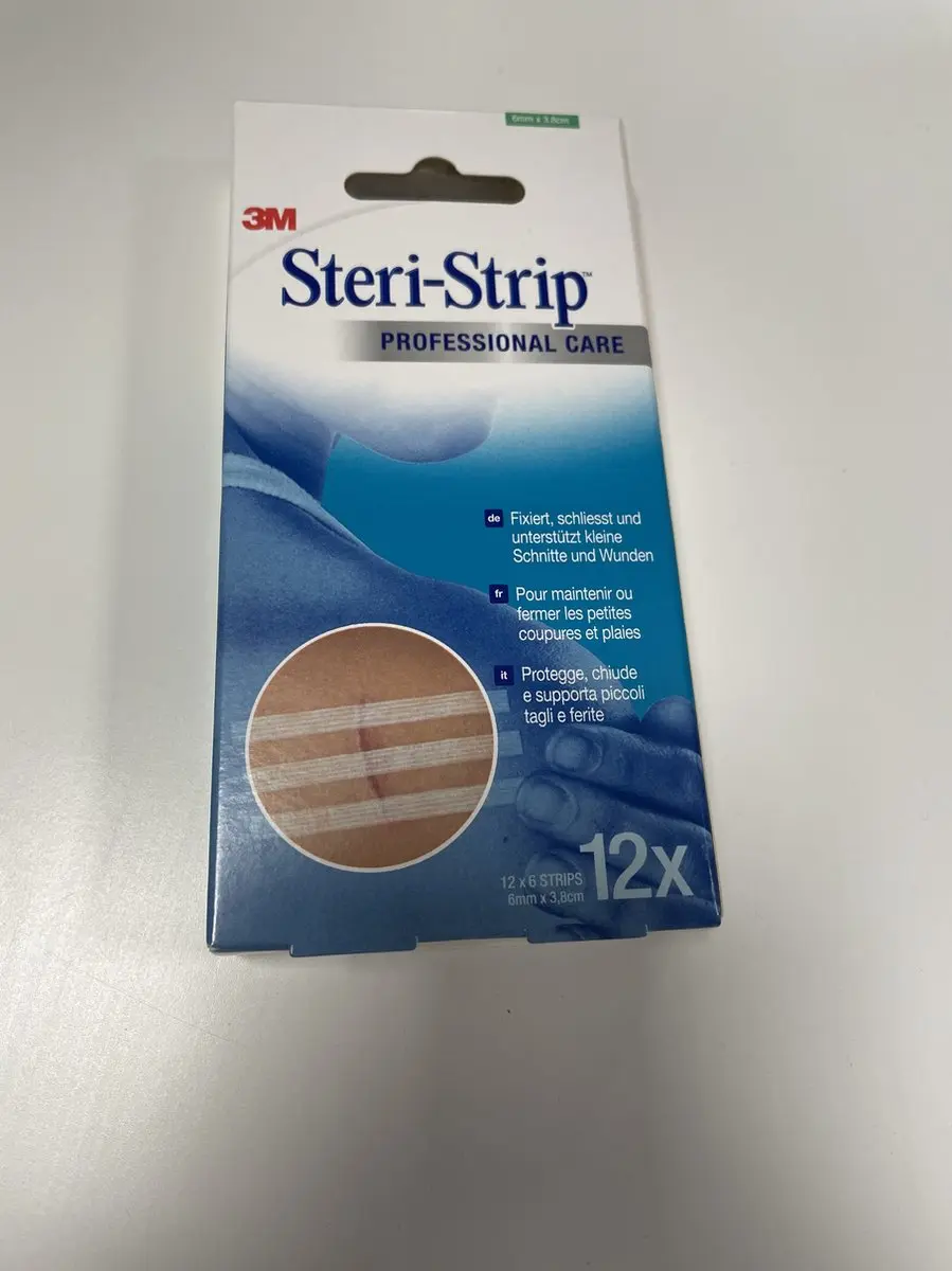 3M Steri-Strip Wondsluitingstrips 6mm x 3,8cm
