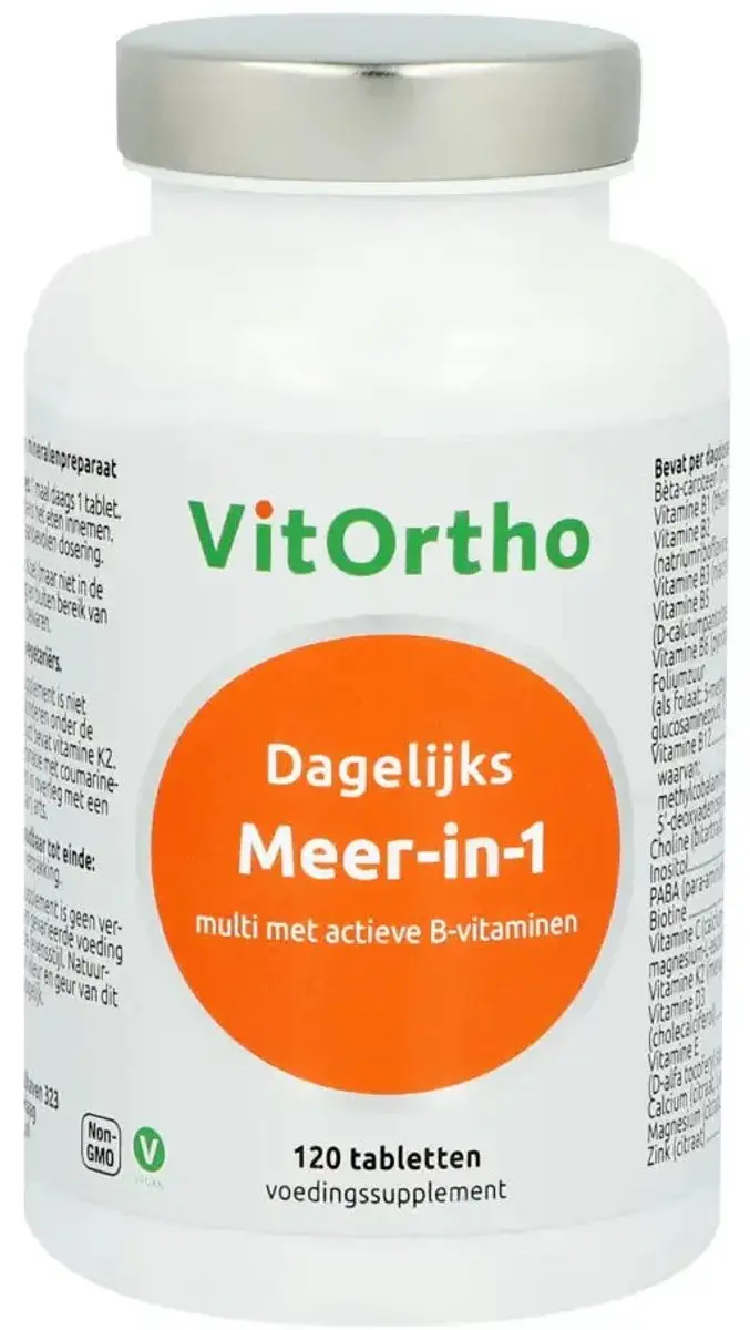VitOrtho Meer In 1 Dagelijks 120 Tabletten