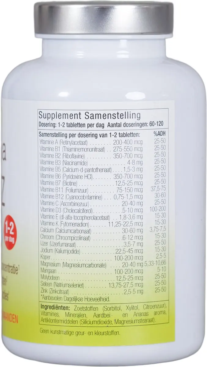 Unipharma Multi A-Z Kids 120 Tabletten