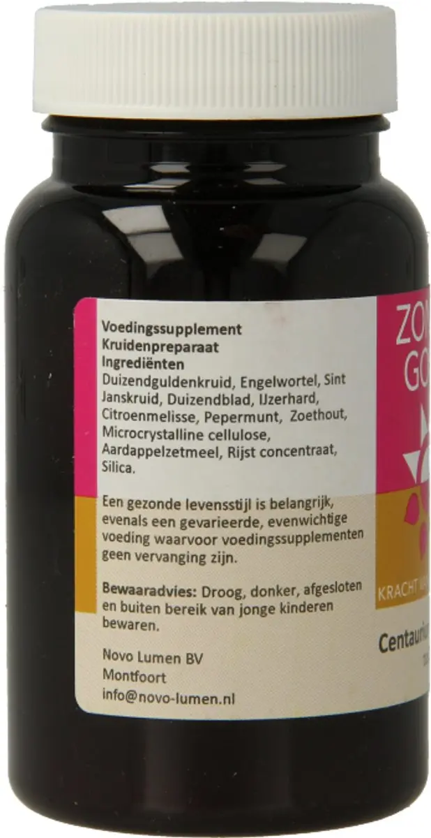 Zonnegoud Centaurium Complex 120 Tabletten - 120mg
