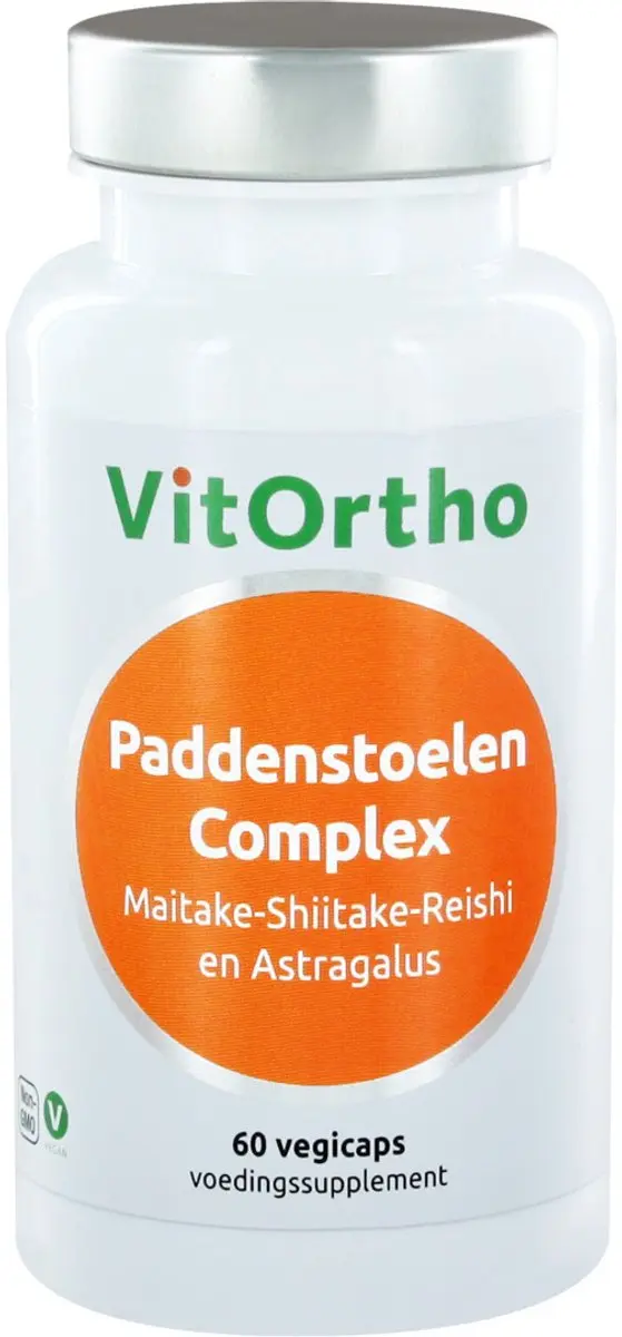 VitOrtho Paddenstoelen Complex Maitake-Shiitake-Reishi 60 Vegicaps
