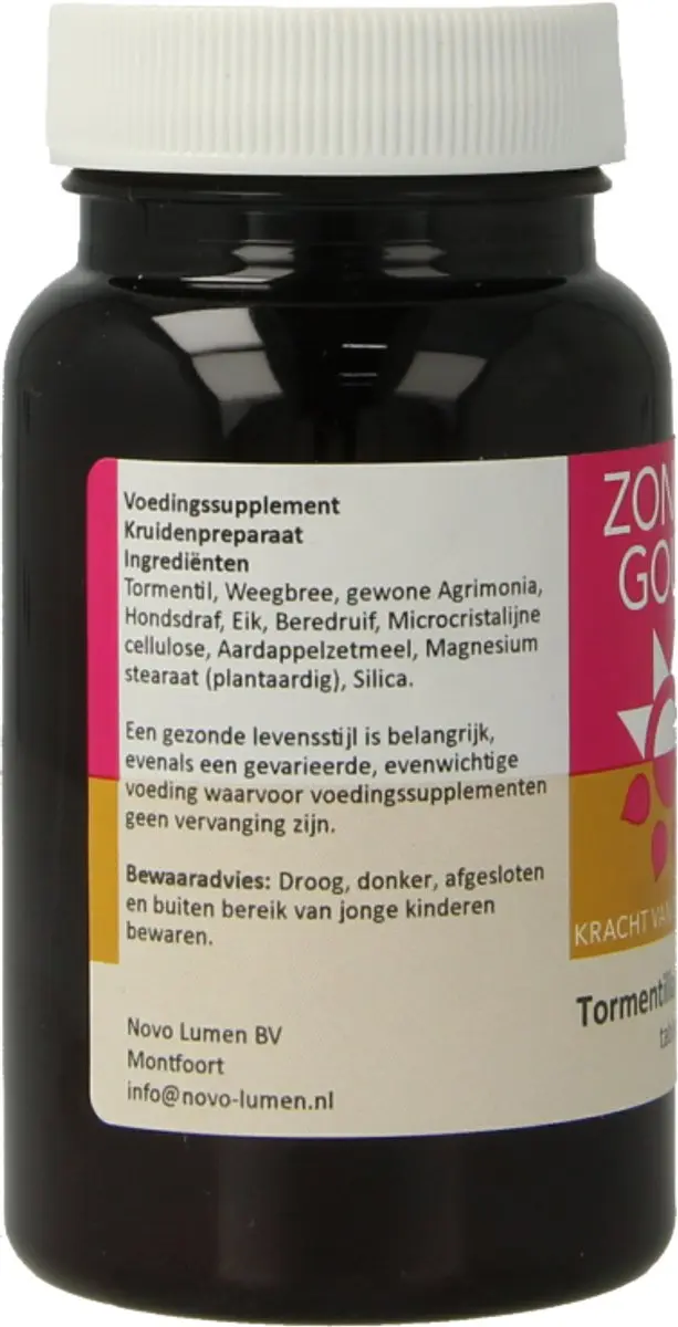 Zonnegoud Tormentilla Complex 120 Tabletten - 120mg