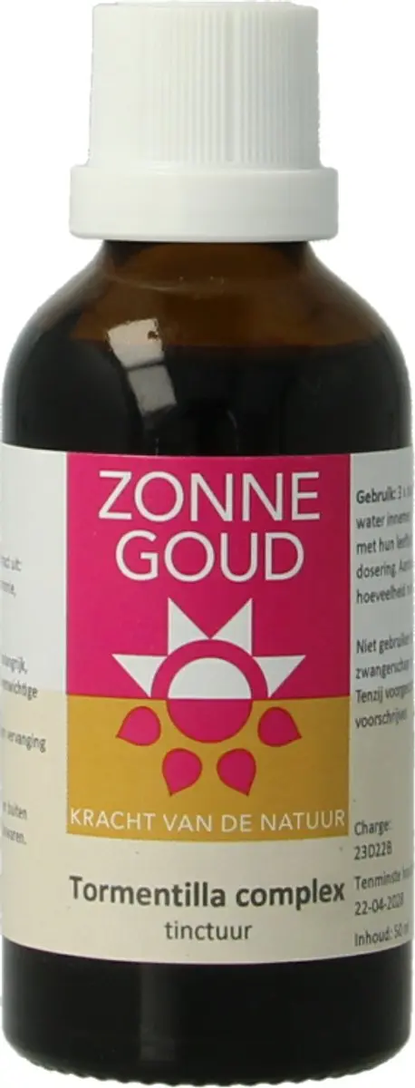 Zonnegoud Tormentilla Complex 120 Tabletten - 120mg