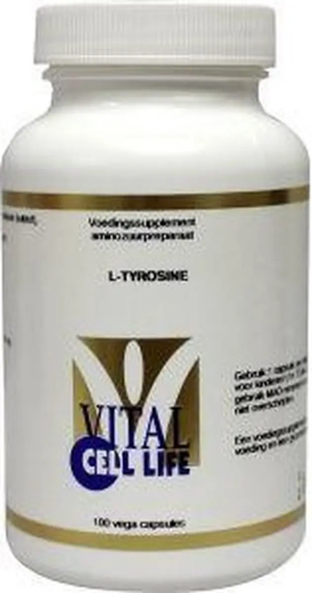 Vital Cell Life Tyrosine 400mg - 100 Stuks