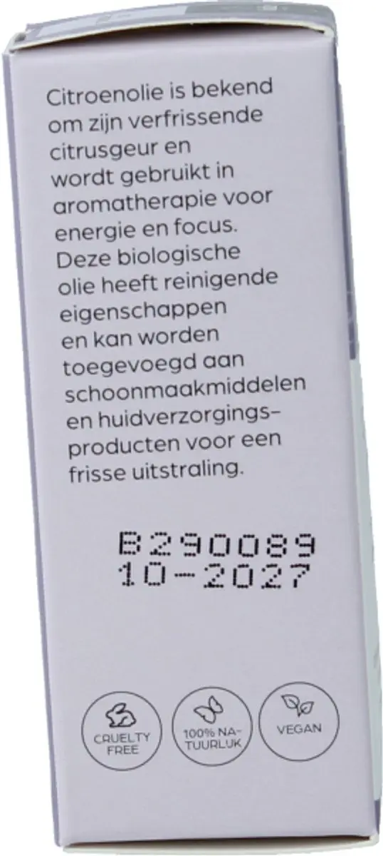 Volatile Citroen Bio - 10ml Aromadiffuserolie