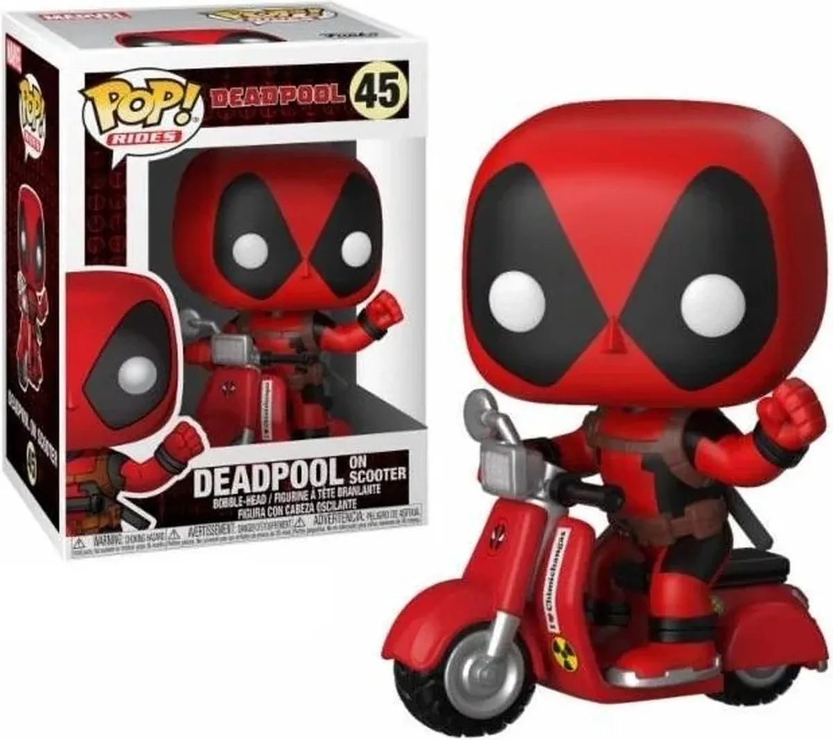 Funko Pop! Deadpool On Scooter #48 - Verzamelfiguur - Multi