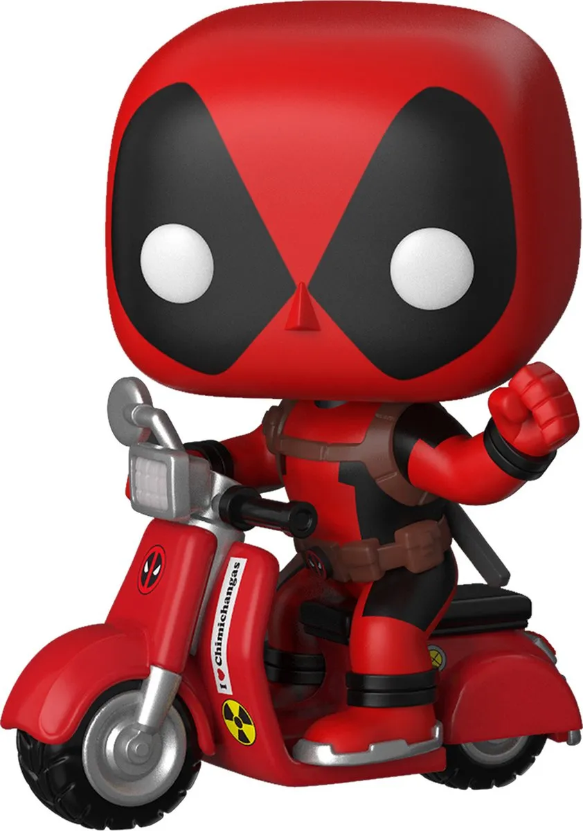 Funko Pop! Deadpool On Scooter #48 - Verzamelfiguur - Multi