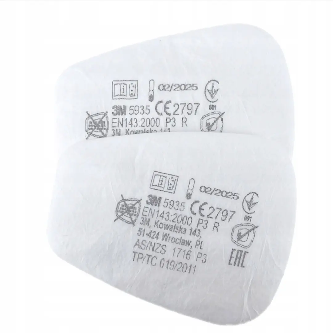 3M 6200 Halfgelaatsmasker Set - M - 7 Stuks