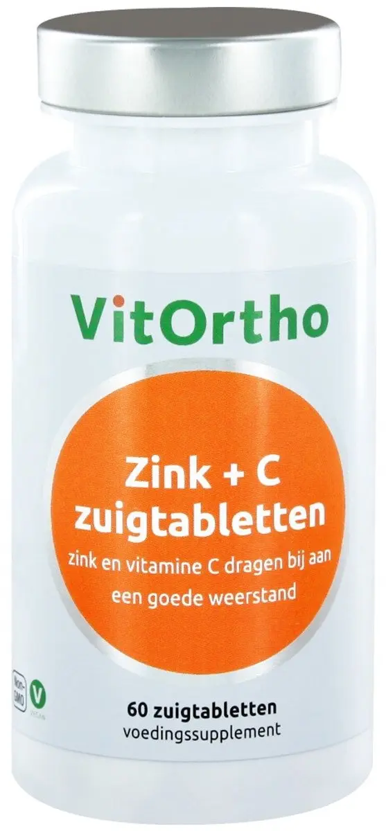 VitOrtho Zink + C Zuigtabletten