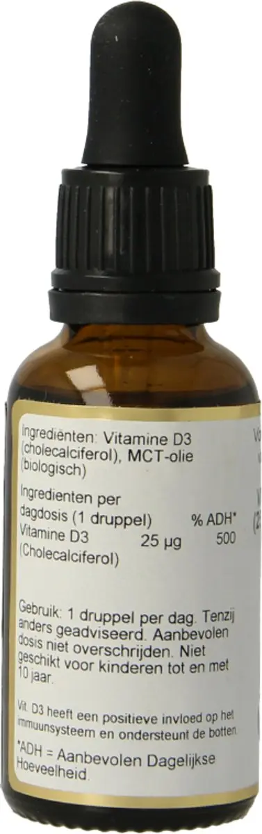 Vital Cell Life Vitamine D3 25mcg Druppels 30ml