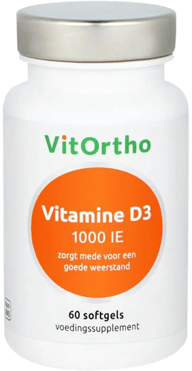 VitOrtho D3 1000 IE Softgels - 60 Stuks