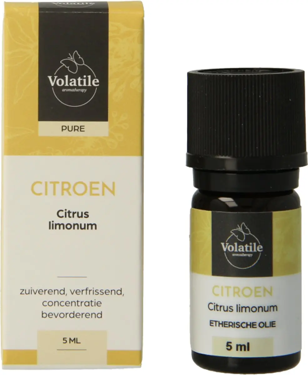 Volatile Citroen Italië Etherische Olie 5ml - 5 Stuks